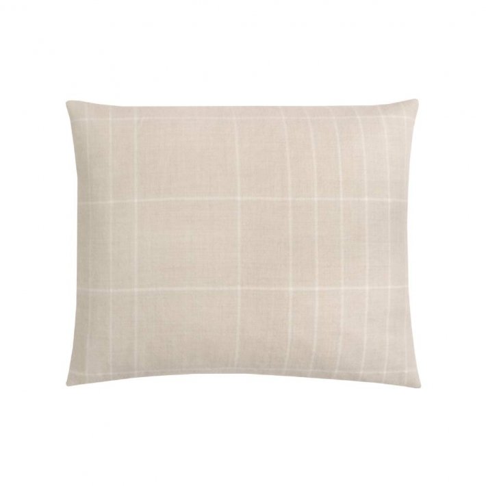 Paustian - SOFT Pillow Checks | White 50x60 cm