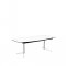 Paustian - Spinal Table Boatshape m. udtrk | Large, Krom stel