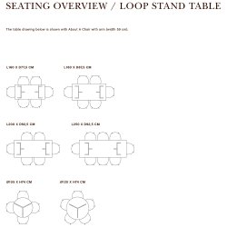 HAY - Loop Stand Table | 250 cm