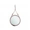 Gubi - Adnet Wall Mirror | Circular | 45 | Tan Leather