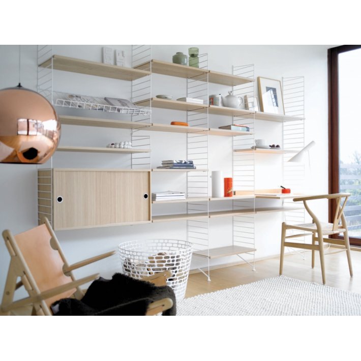String - String System | Cabinet with Sliding Doors